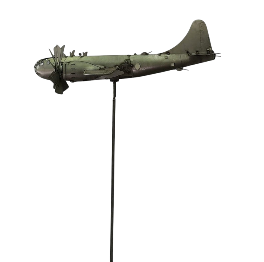 Aerospin Dekoracyjna Wiatrak Ogrodowa – Spinner Ogrodowy, Metal, Wielokolorowy