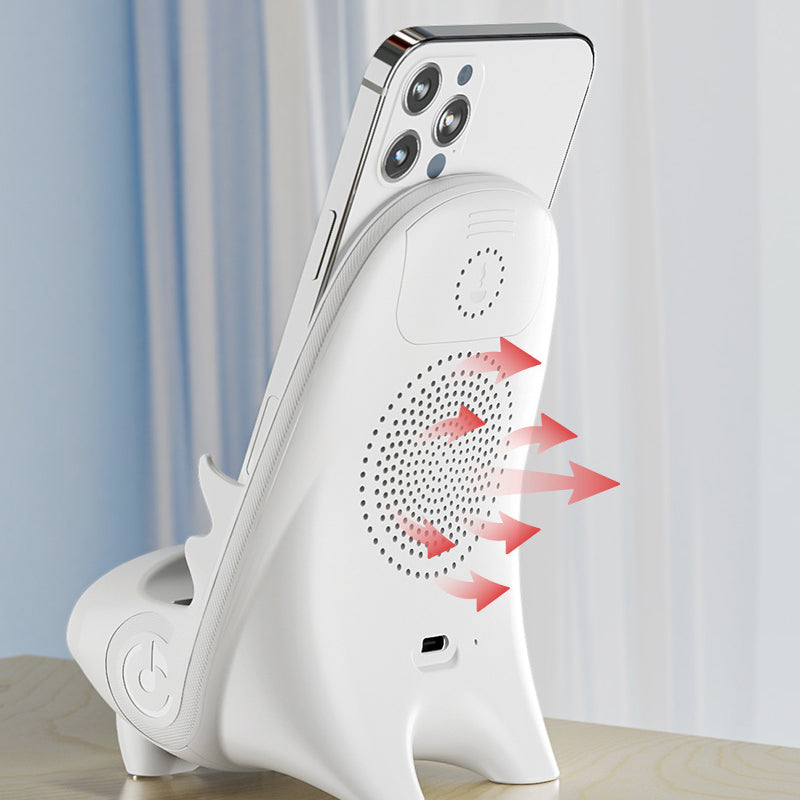 Bezprzewodowa Ładowarka I Stojak Na Telefon – Motyw Mini Krzesła