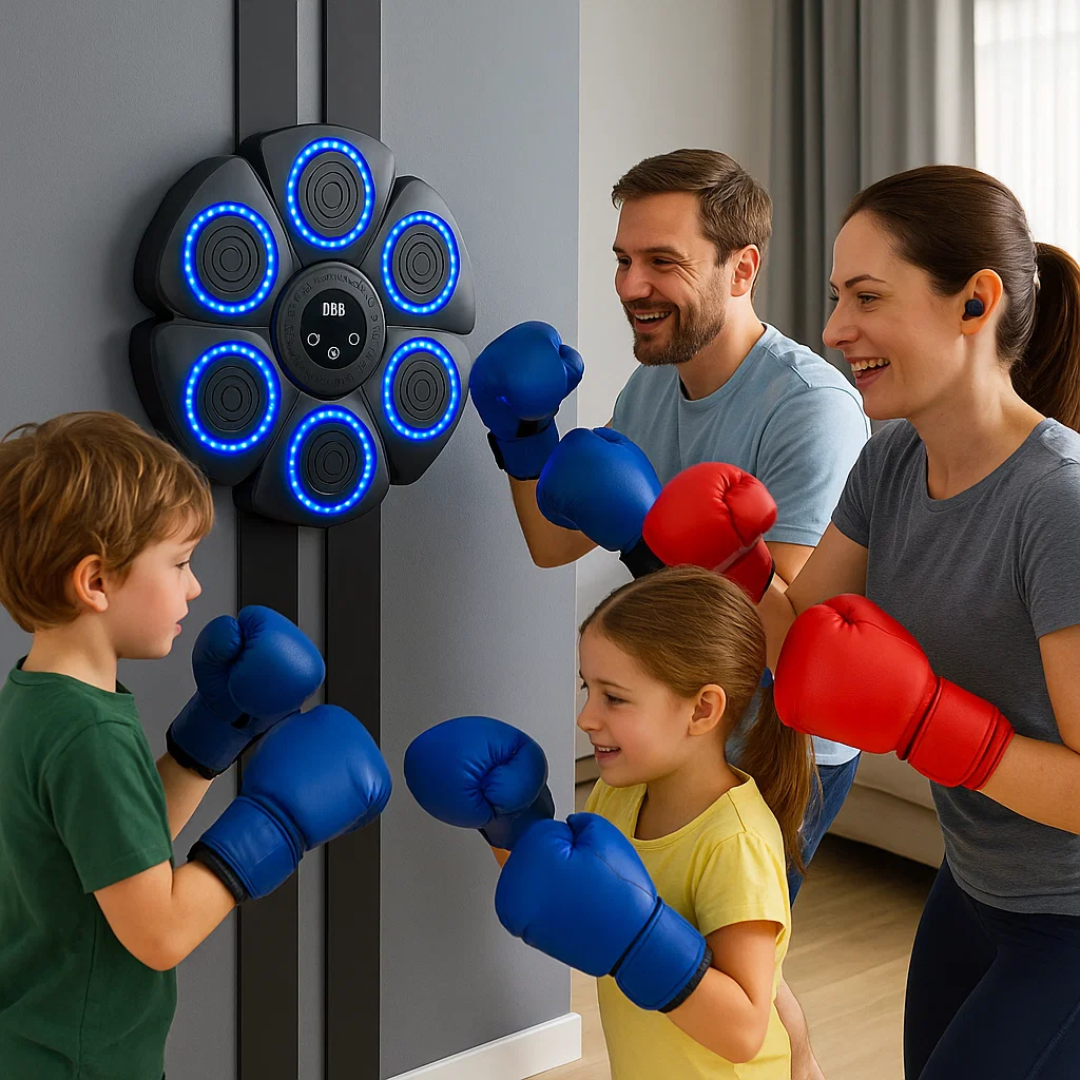 Interaktywna Muzyczna Mata Treningowa Z Reakcją Na Ruch - PowerStrike