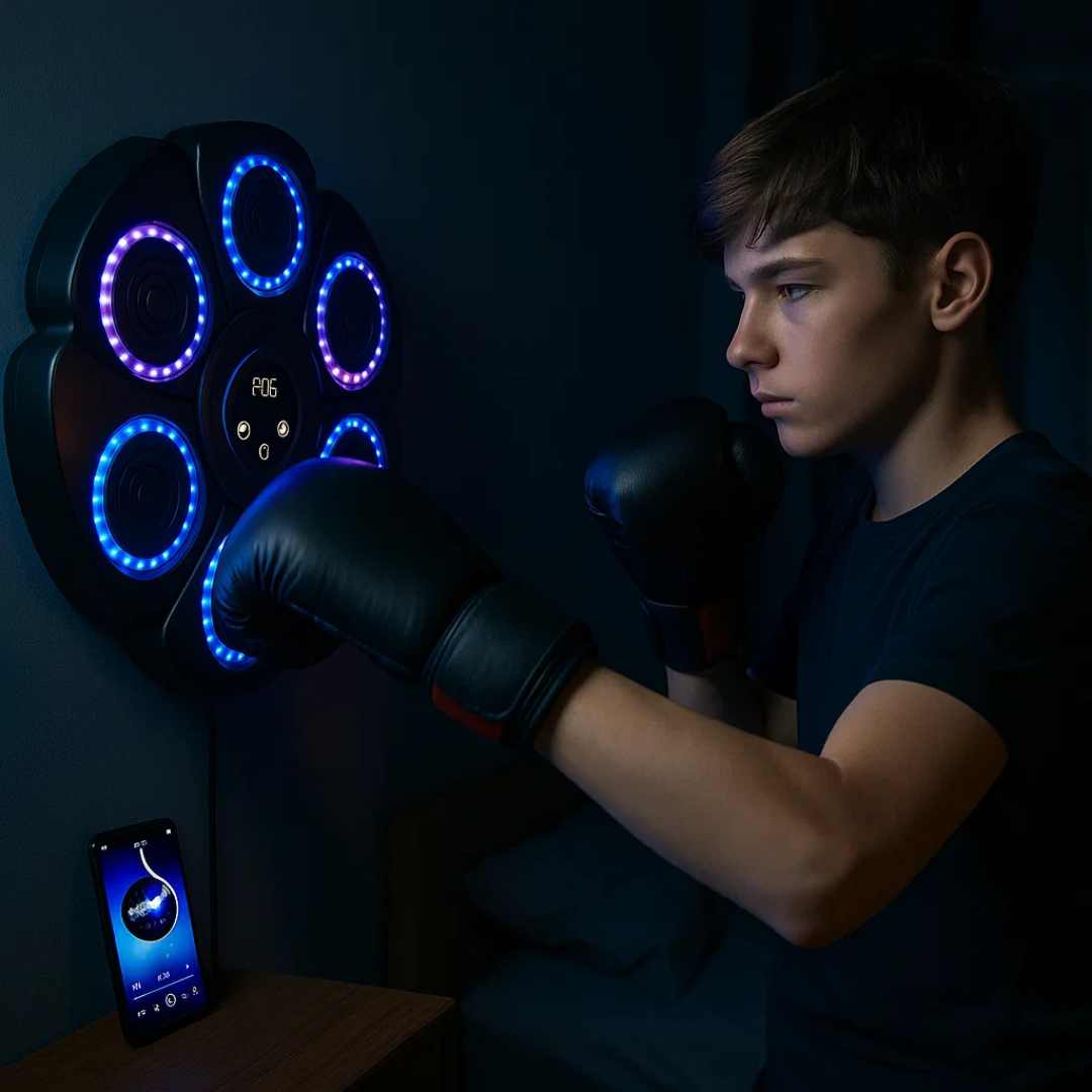 Interaktywna Muzyczna Mata Treningowa Z Reakcją Na Ruch - PowerStrike