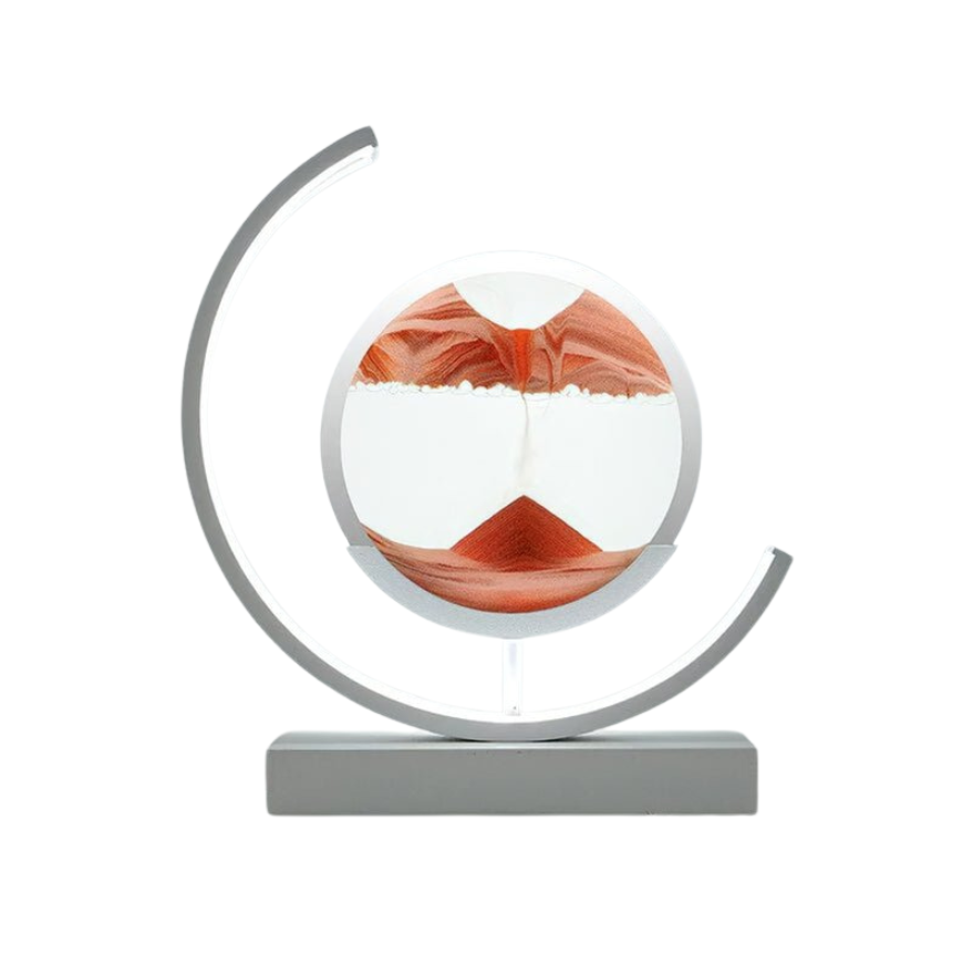 Lampa LED z Piaskowym Krajobrazem Dekoracyjna Lampa Stołowa