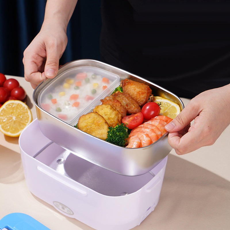 Elektrische Lunchbox – Lunchbox Elektryczny, PP I Stal Nierdzewna, Wielokolorowy