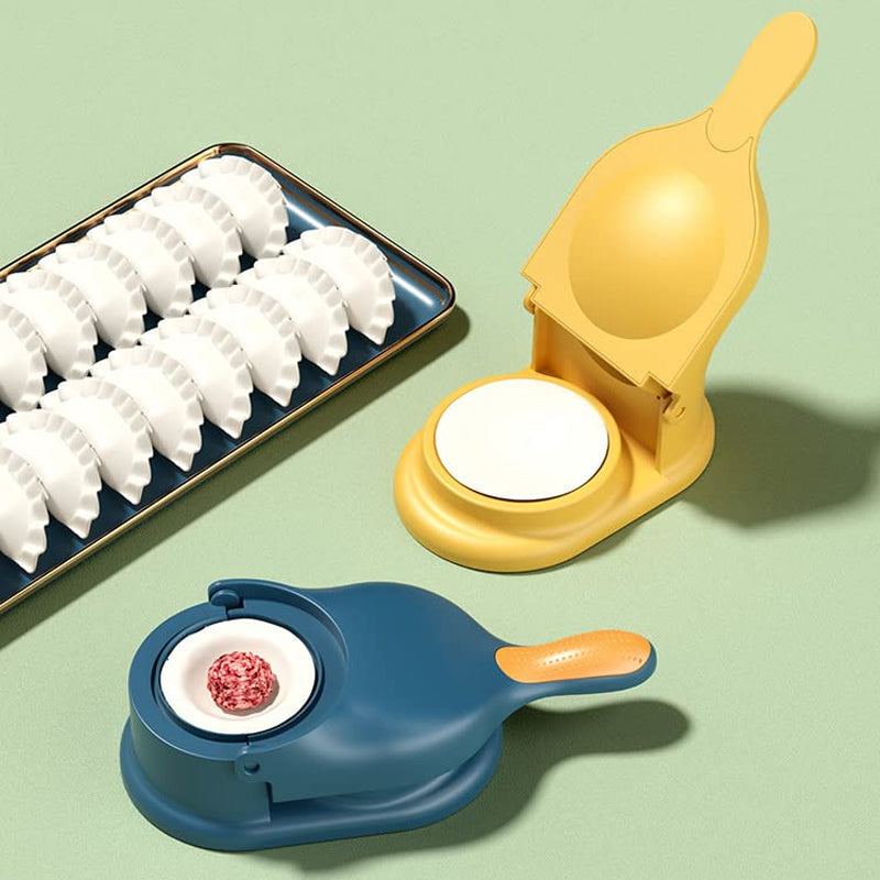 Upgrade 2‑in‑1 Knoedelmaker – Narzędzie Kuchenne, PP, Wielokolorowy
