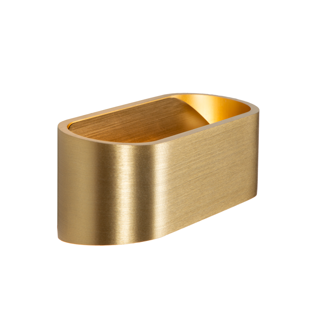 Lampa Ścienna LED Lily Z Wykończeniem Antyczny Mosiądz