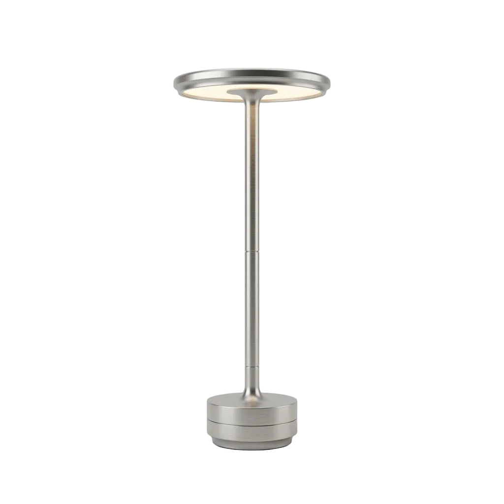 Bezprzewodowa Lampka Stołowa LED - Aluminiowa Konstrukcja z Regulacją 2700–6500K
