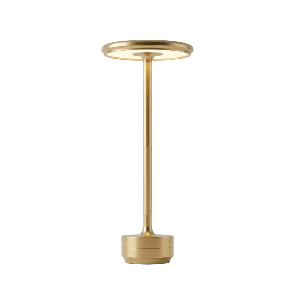Bezprzewodowa Lampka Stołowa LED - Aluminiowa Konstrukcja z Regulacją 2700–6500K