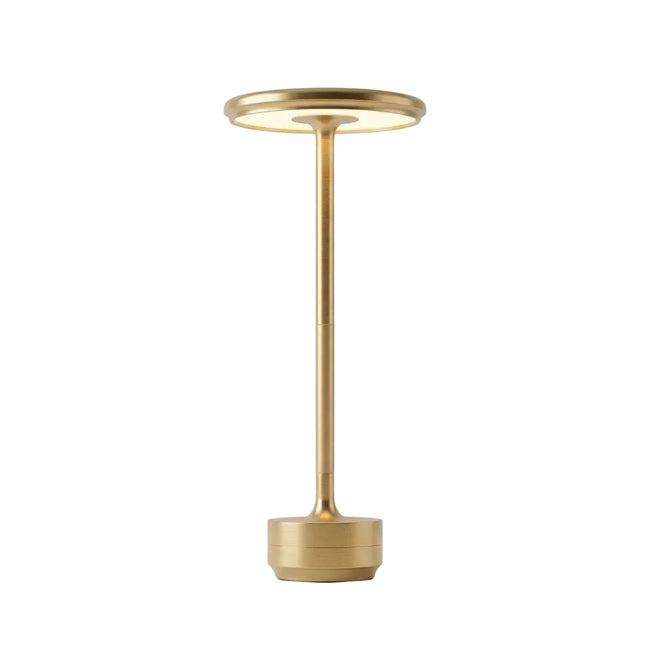 Bezprzewodowa Lampka Stołowa LED - Aluminiowa Konstrukcja z Regulacją 2700–6500K