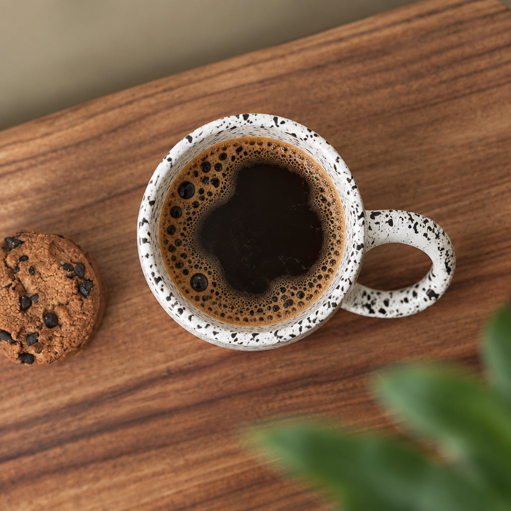 Kubek Ceramiczny 320 ml - Duży Uchwyt i Trzy Warianty Wykończenia