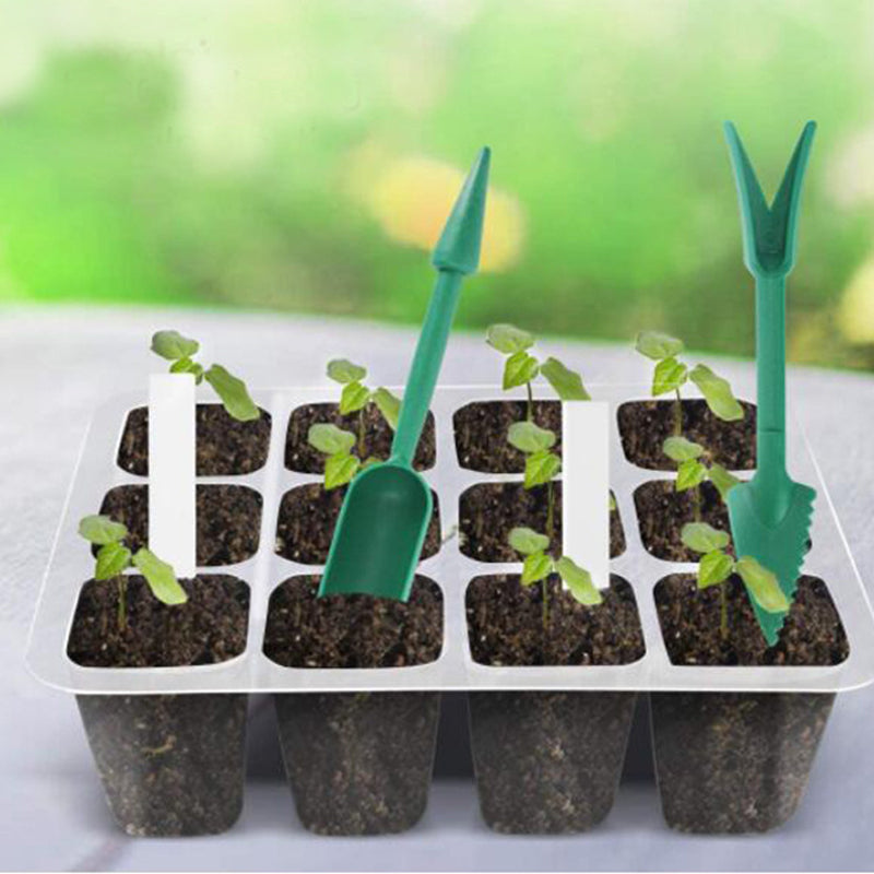 Kasa Do Sadzonek Z Pokrywą I 12 Komorami – Mini Szklarnia