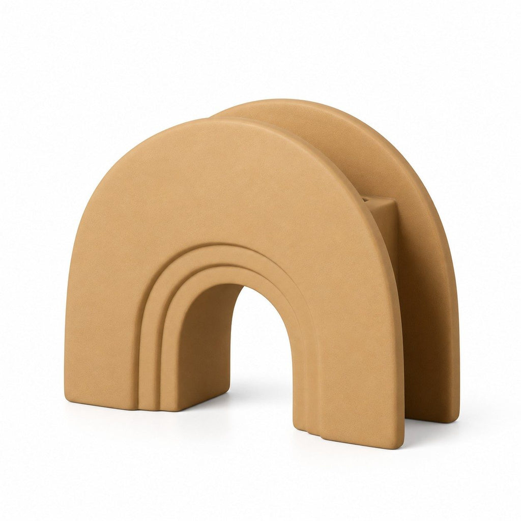 Ręcznie Wykonany Wazon Ceramiczny | Geometryczna Forma z Fasetowanymi Powierzchniami
