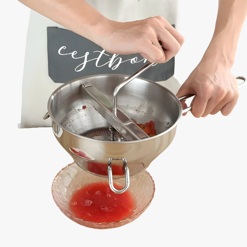 Narzędzie Do Puree Ziemniaczanego – Stal Nierdzewna, Srebrny