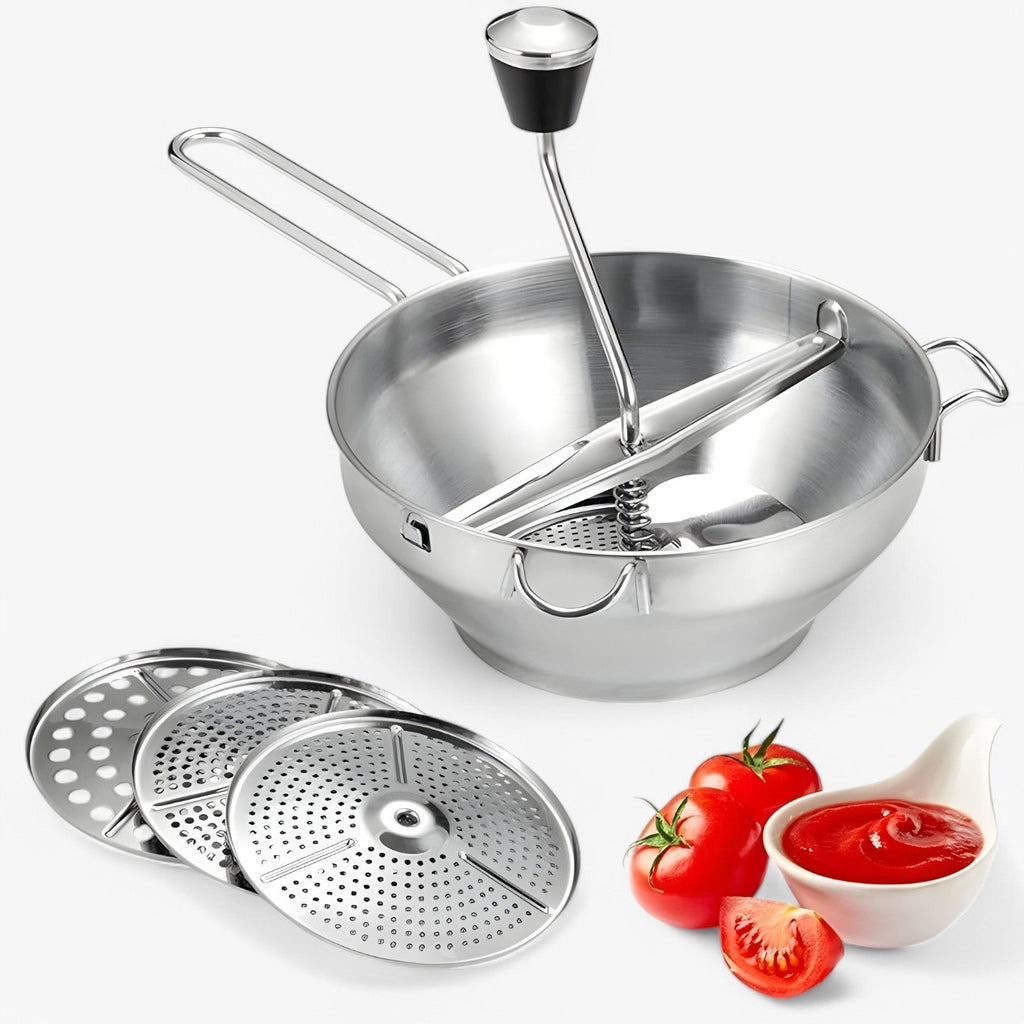 Narzędzie Do Puree Ziemniaczanego – Stal Nierdzewna, Srebrny