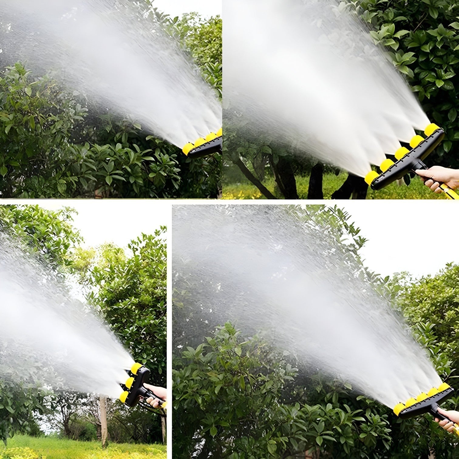 Zraszacz Ogrodowy Wielogłowicowy – Zraszacz, Plastik, Opcje 3/4/5/6 Otworów