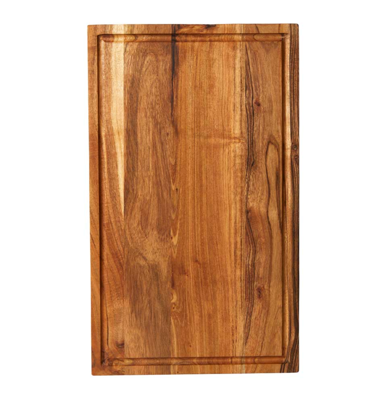 Deska Do Krojenia Z Rowkiem Na Sok - Drewno Akacjowe