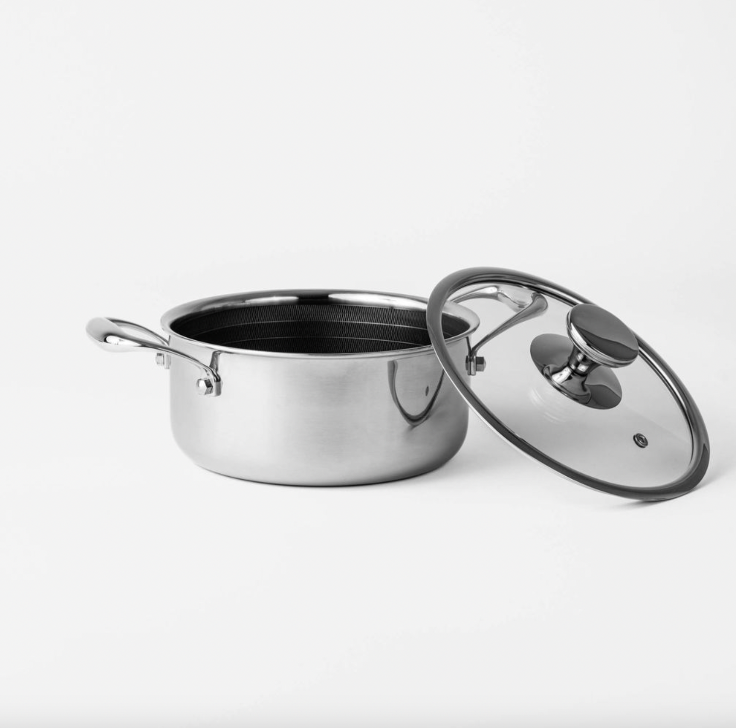 Garnek Hybrydowy Z Pokrywką – Ø24 Cm