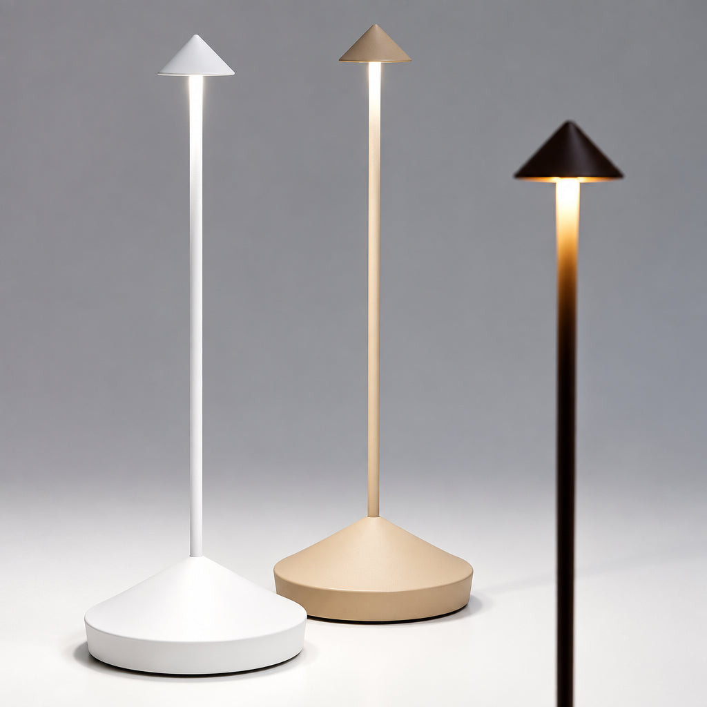 Stolja Akumulatorowa Lampka LED - Sterowanie Dotykowe i Regulacja 3000–6500K