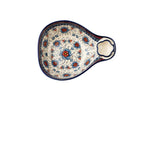 Ceramiczna Miska Z Wbudowaną Przegródką Na Sos – Ceramika, Wielokolorowa