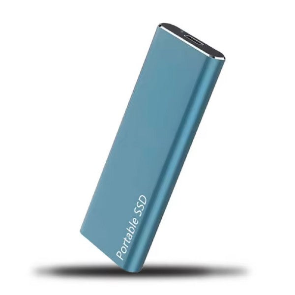 Tragbarer 2-TB-Datenspeicher | USB-C-Verbindung | Kompaktes Gehäuse für Dateien