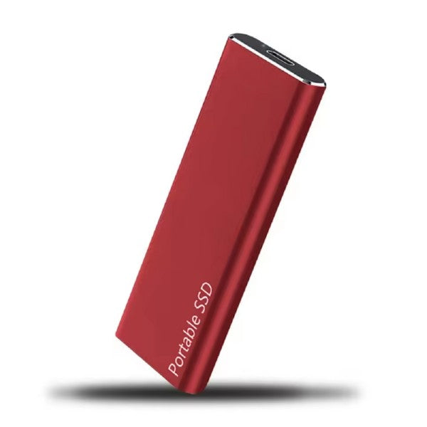 Tragbarer 2-TB-Datenspeicher | USB-C-Verbindung | Kompaktes Gehäuse für Dateien