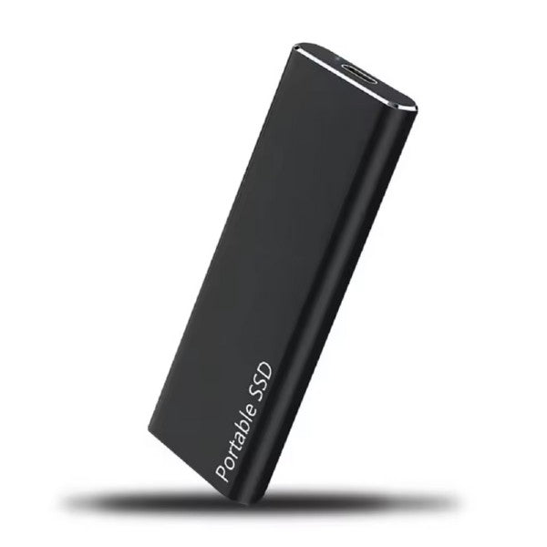 Tragbarer 2-TB-Datenspeicher | USB-C-Verbindung | Kompaktes Gehäuse für Dateien