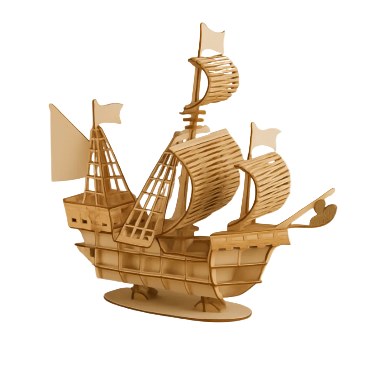 Maritim Pragt - Model Układanki Żaglówki z Drewna DIY SailCraft