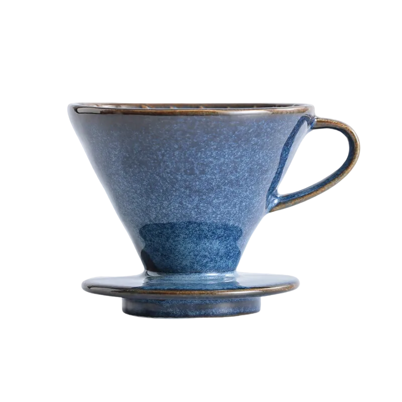 Ceramiczny Dripper do Kawy – Retro Zaparzacz Pour Over