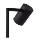 Lampa Stołowa Bisho – Metalowa Lampa Stołowa Czarno-Złota z Gwintem GU10