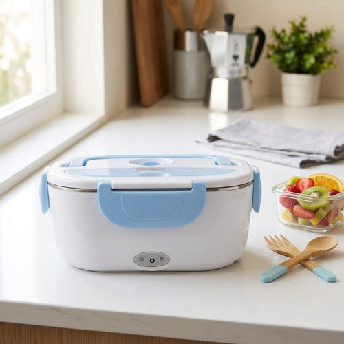 Elektryczny Lunchbox Podgrzewany – Pojemnik PP ze Stalowym Wnętrzem