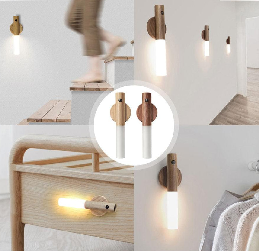 Lampka Nocna LED Z Czujnikiem Ruchu – Ładowalna