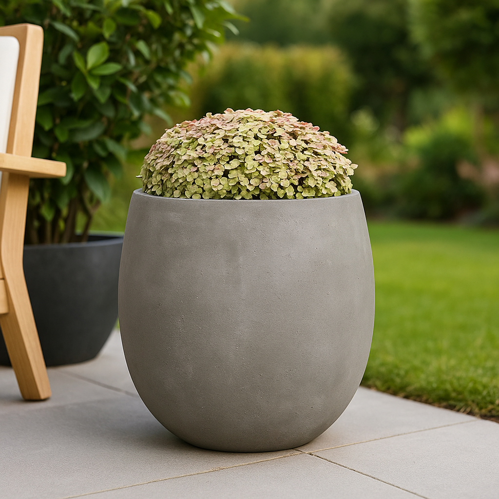 Donica Betonowa High - Doniczka Ogrodowa z Tworzywa GFK