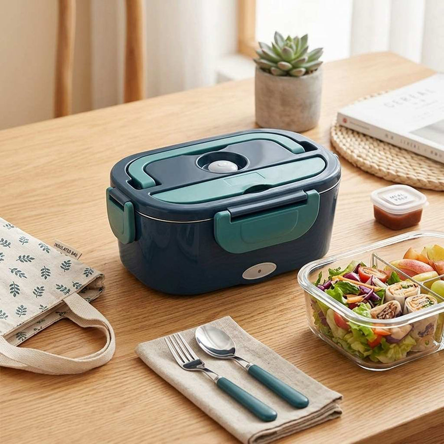 Elektryczny Lunchbox Podgrzewany – Pojemnik PP ze Stalowym Wnętrzem